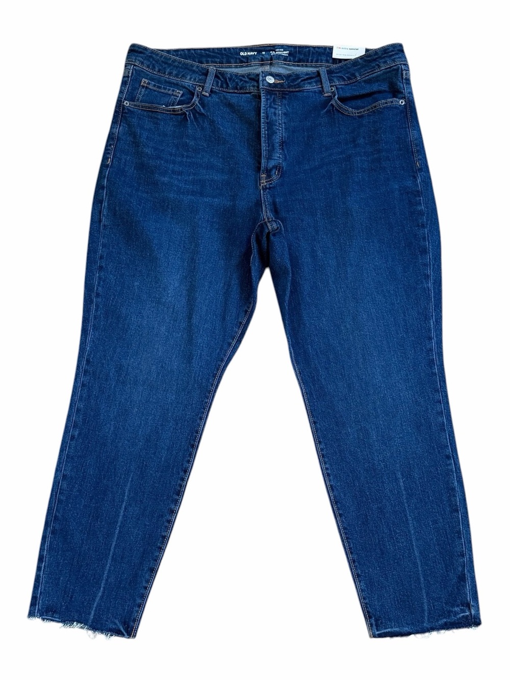 Old Navy Secret Slim Pockets High Rise O.G. Straight Leg Ankle Jeans Size 18 NEW